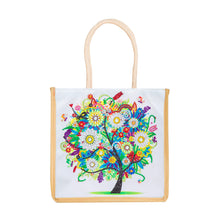Load image into Gallery viewer, 5D Diamond Painting Handbag DIY Summer Linen Shopping Storage Bags (GT5016)
