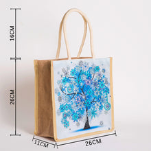 Load image into Gallery viewer, 5D Diamond Painting Handbag DIY Winter Linen Shopping Storage Bags (GT5018)
