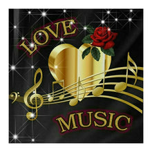 Load image into Gallery viewer, Diamond Painting - Full Round - musical note (30*30CM)
