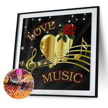 Load image into Gallery viewer, Diamond Painting - Full Round - musical note (30*30CM)
