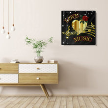 Load image into Gallery viewer, Diamond Painting - Full Round - musical note (30*30CM)
