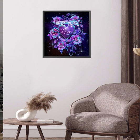 Diamond Painting - Full Round - love (30*30CM)