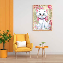 Load image into Gallery viewer, Diamond Painting - Full Round - cat (30*40CM)
