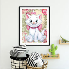 Load image into Gallery viewer, Diamond Painting - Full Round - cat (30*40CM)
