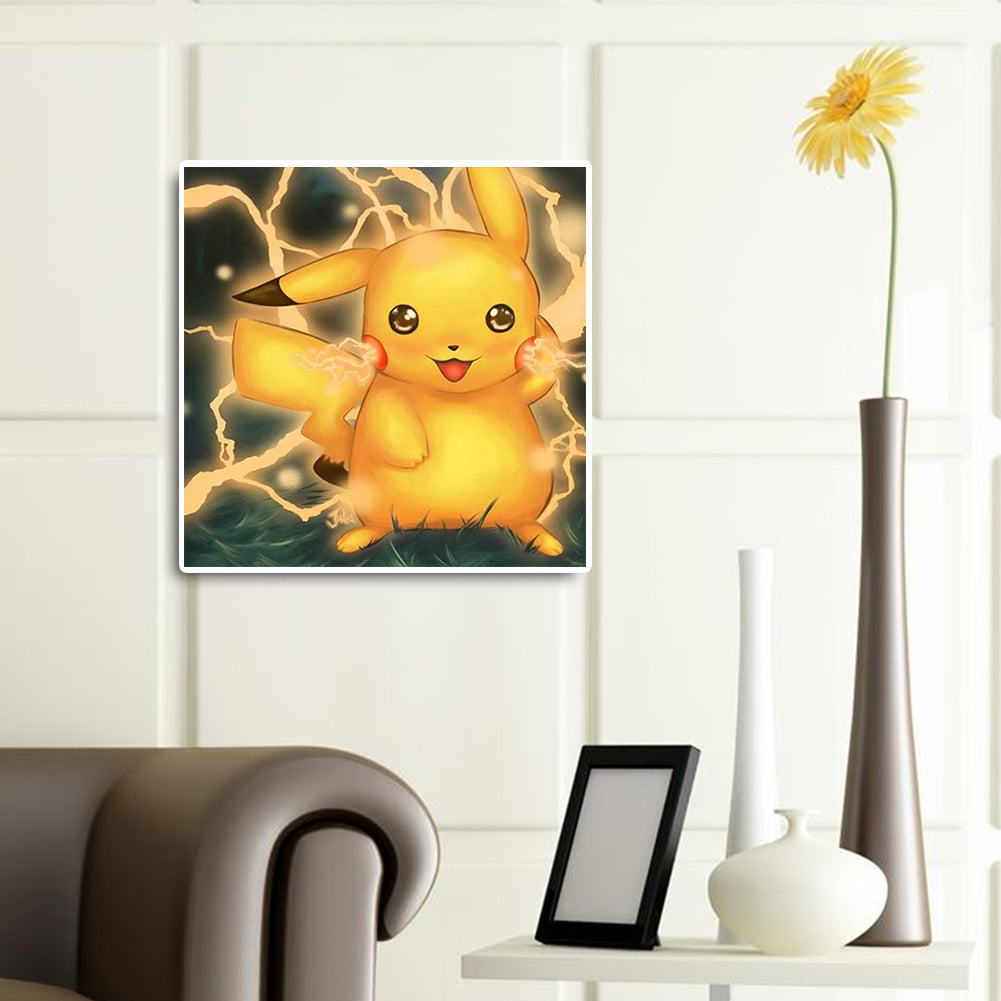 Diamond Painting - Full Round - Pikachu (30*30CM)
