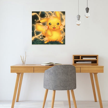 Diamond Painting - Full Round - Pikachu (30*30CM)
