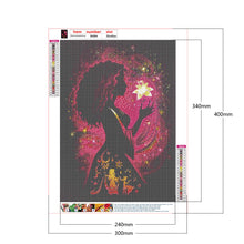 Load image into Gallery viewer, Diamond Painting - Full Round - princess silhouette (30*40CM)
