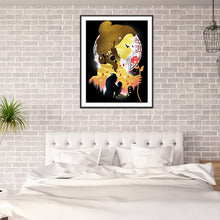 Load image into Gallery viewer, Diamond Painting - Full Round - disney princess silhouette (30*40CM)
