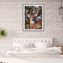 Load image into Gallery viewer, Diamond Painting - Full Round - deer (30*40CM)
