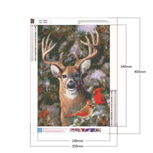 Load image into Gallery viewer, Diamond Painting - Full Round - deer (30*40CM)
