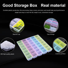 Load image into Gallery viewer, Nail Art Storage Box Diamond Painting Crystal Beads Holder Case (35 Grids)
