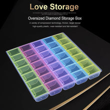 Load image into Gallery viewer, Nail Art Storage Box Diamond Painting Crystal Beads Holder Case (35 Grids)
