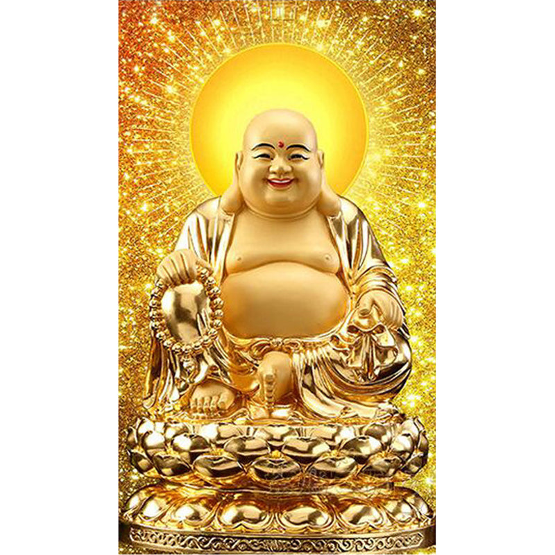 Diamond Painting - Full Round - Buddha's light shines (40*70CM)