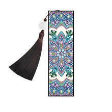 Load image into Gallery viewer, 5D DIY Diamond Painting Bookmark Mandala Mosaic Tassel Book Crafts (FQY022)
