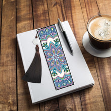 Load image into Gallery viewer, 5D DIY Diamond Painting Bookmark Mandala Mosaic Tassel Book Crafts (FQY022)
