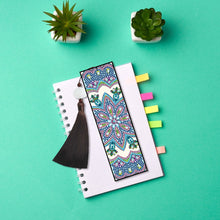 Load image into Gallery viewer, 5D DIY Diamond Painting Bookmark Mandala Mosaic Tassel Book Crafts (FQY022)
