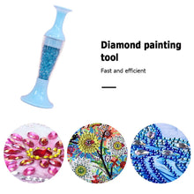 Load image into Gallery viewer, Flower Pot 5D Diamond Painting Point Drill Pen DIY Crafts (w/ Drill Blue)
