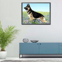 Load image into Gallery viewer, Diamond Painting - Full Round - German Shepherd (40*30CM)
