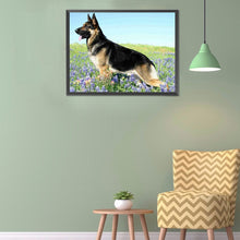 Load image into Gallery viewer, Diamond Painting - Full Round - German Shepherd (40*30CM)
