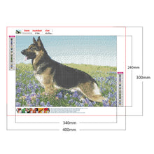 Load image into Gallery viewer, Diamond Painting - Full Round - German Shepherd (40*30CM)
