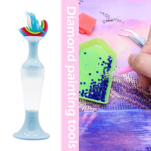 Load image into Gallery viewer, Vase 5D Diamond Painting Point Drill Pen DIY Craft (Blue Dolphin no Drill)
