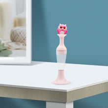 Load image into Gallery viewer, Vase 5D Diamond Painting Point Drill Pen DIY Craft (Pink Owl no Drill)
