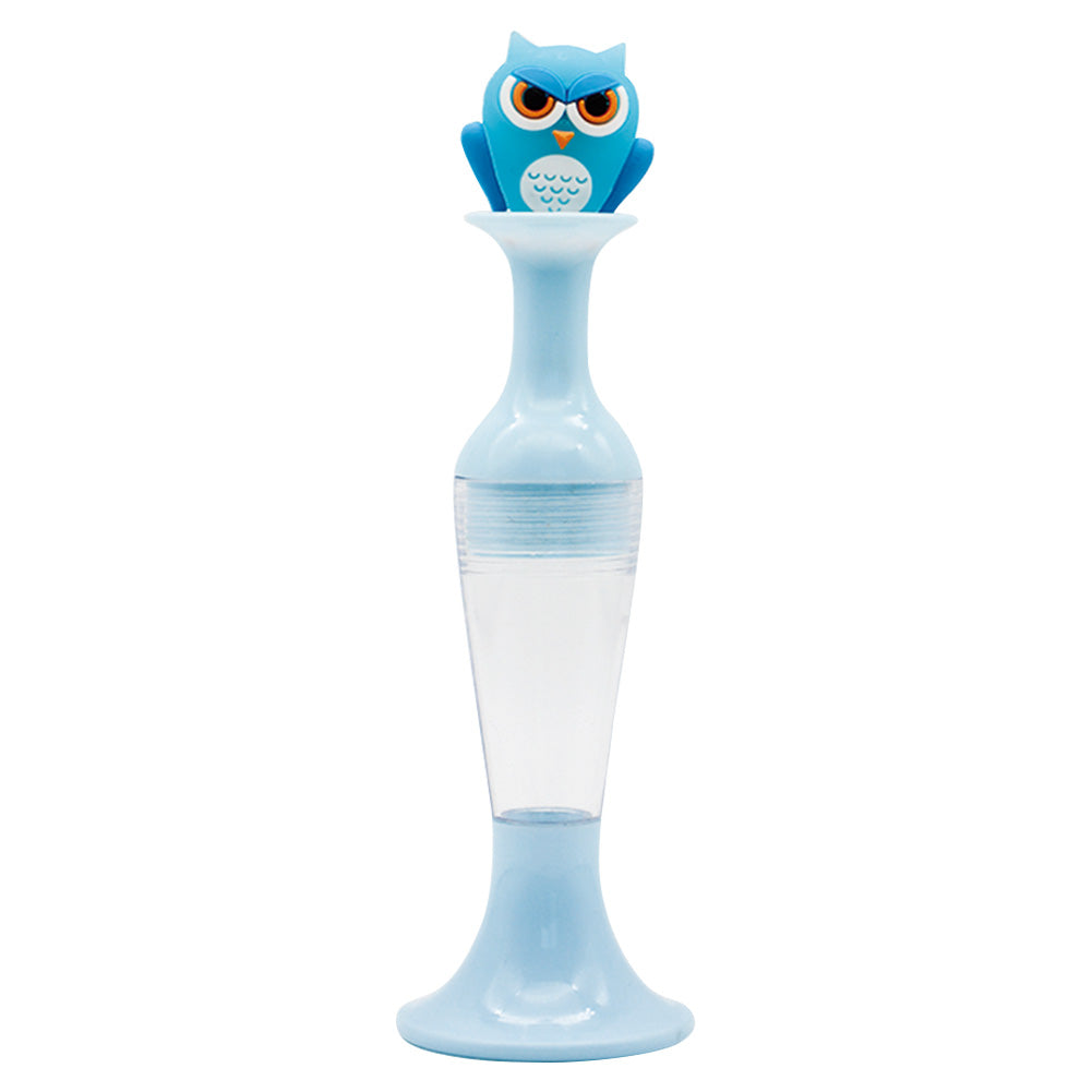 Vase 5D Diamond Painting Point Drill Pen DIY Craft (Blue Owl no Drill)