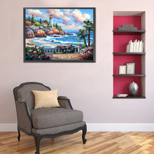 Load image into Gallery viewer, Diamond Painting - Full Round - beach scenery (40*30CM)
