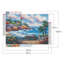 Load image into Gallery viewer, Diamond Painting - Full Round - beach scenery (40*30CM)
