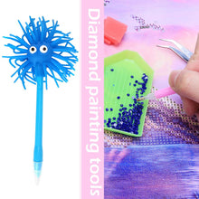 Load image into Gallery viewer, Diamond Painting Pen Round/Square Tip DIY Point Drills Pens (Blue Monster)
