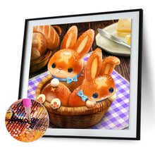 Load image into Gallery viewer, Diamond Painting - Full Round - cute rabbit (30*30CM)
