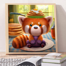 Load image into Gallery viewer, Diamond Painting - Full Round - cute raccoon (30*30CM)
