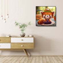 Load image into Gallery viewer, Diamond Painting - Full Round - cute raccoon (30*30CM)
