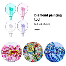 Load image into Gallery viewer, 6pcs Colorful Point Drill Pen Scroll Wheel Easy 5D Diamond Painting Roller
