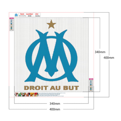 Diamond Painting - Full Round - team logo (40*40CM)