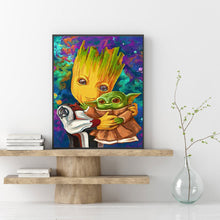 Load image into Gallery viewer, Diamond Painting - Full Round - Groot (40*50CM)
