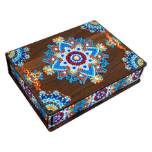 Load image into Gallery viewer, Mandala Diamond Painting Jewelry Storage Box DIY Special Shaped Drill Case
