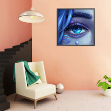 Load image into Gallery viewer, Diamond Painting - Full Round - bright eye makeup (30*30CM)
