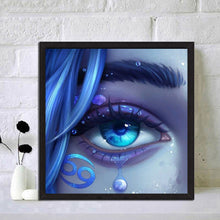 Load image into Gallery viewer, Diamond Painting - Full Round - bright eye makeup (30*30CM)
