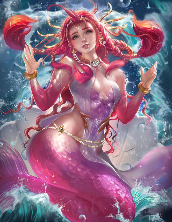 Diamond Painting - Full Round - Mermaid  (40*50CM)