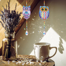 Load image into Gallery viewer, Crystal Light Catcher Diamond Painting Pendant Rainbow Chaser DIY Hanging
