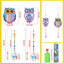 Load image into Gallery viewer, Crystal Light Catcher Diamond Painting Pendant Rainbow Chaser DIY Hanging
