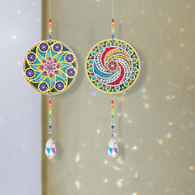 Load image into Gallery viewer, Crystal Light Catcher Diamond Painting Pendant Rainbow Chaser DIY Hanging

