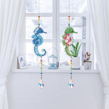 Load image into Gallery viewer, Crystal Light Catcher Diamond Painting Pendant Rainbow Chaser DIY Hanging
