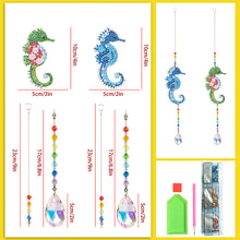 Load image into Gallery viewer, Crystal Light Catcher Diamond Painting Pendant Rainbow Chaser DIY Hanging
