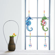 Load image into Gallery viewer, Crystal Light Catcher Diamond Painting Pendant Rainbow Chaser DIY Hanging
