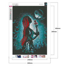 Load image into Gallery viewer, Diamond Painting - Full Round - Disney character silhouette (30*40CM)

