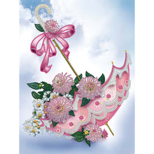 Load image into Gallery viewer, Diamond Painting - Partial Special Shaped - Umbrella (30*40CM)
