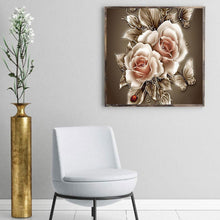 Load image into Gallery viewer, Diamond Painting - Full Round - vintage rose (40*40CM)
