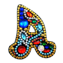 Load image into Gallery viewer, DIY Key Chain Diamond Painting Letters Women Bag Keyring Pendant Gift (A)
